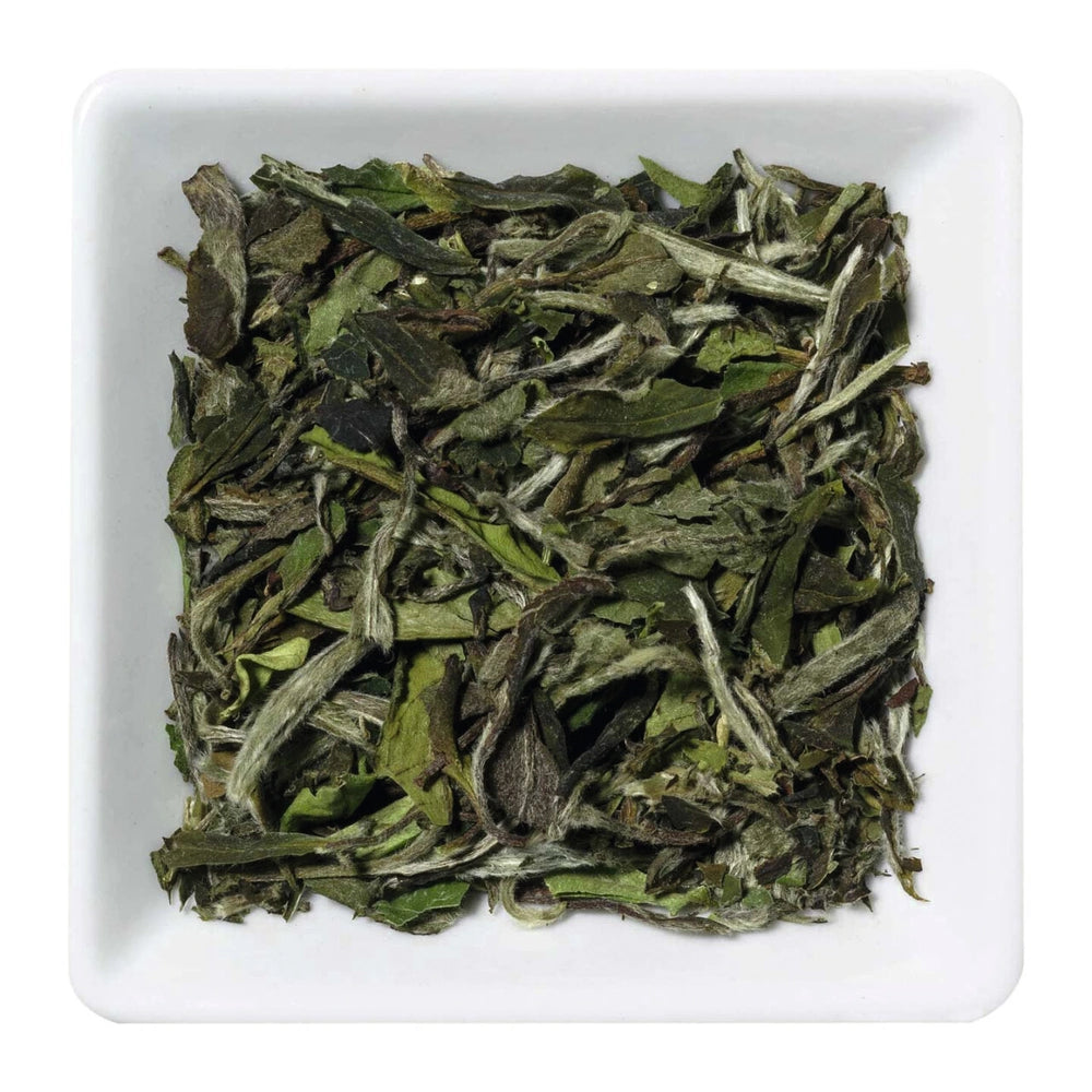 China Pai Mu Tan Std 6900 – Weißer Tee aus Fujian, zart-blumig & mild