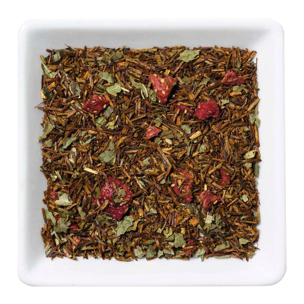 Erdbeer-Sahne – Aromatisierter Rooibos-Tee mit Erdbeere & Sahne