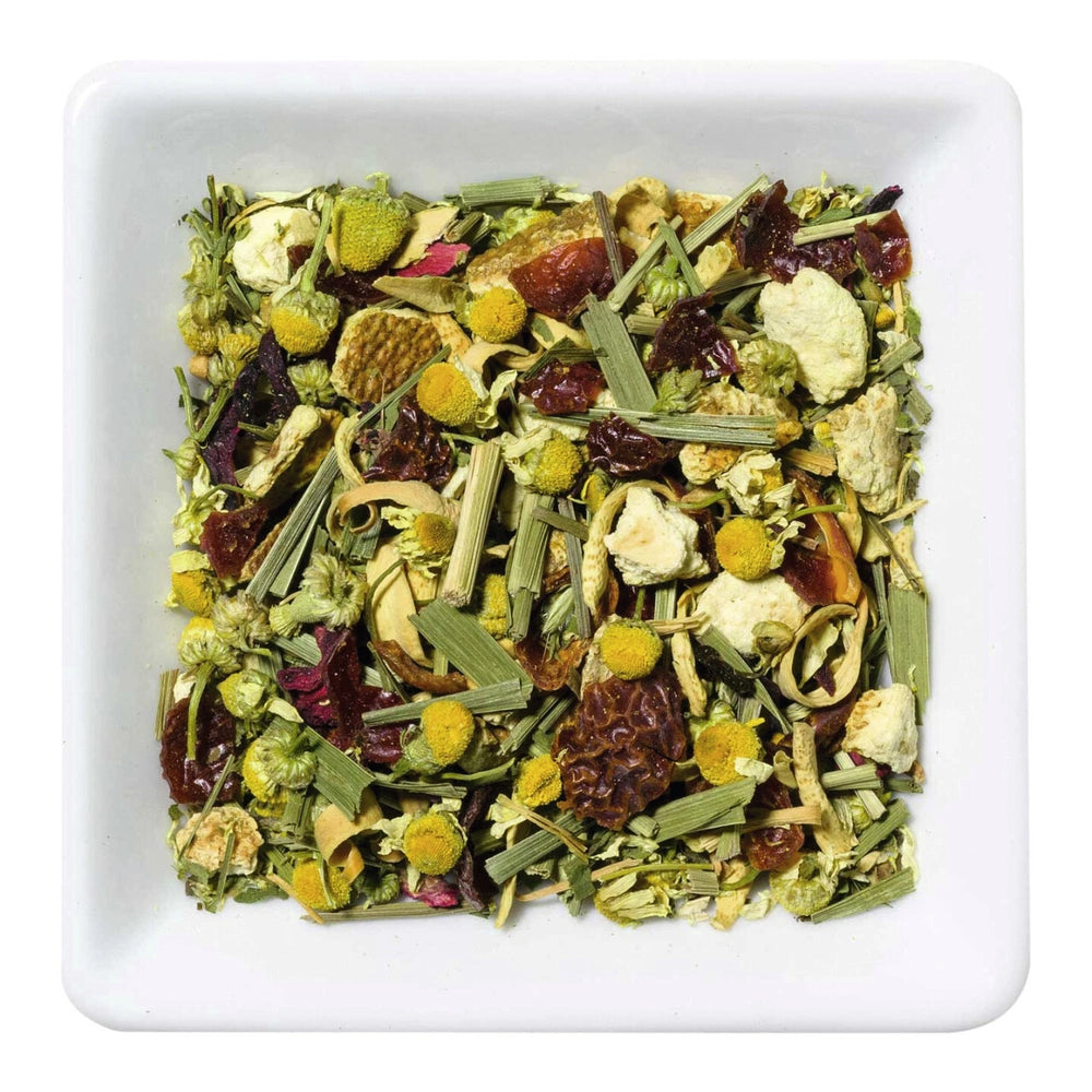 Kamillo – Natürlich aromatisierte Kräuter-Früchteteemischung mit Kamille & Orange