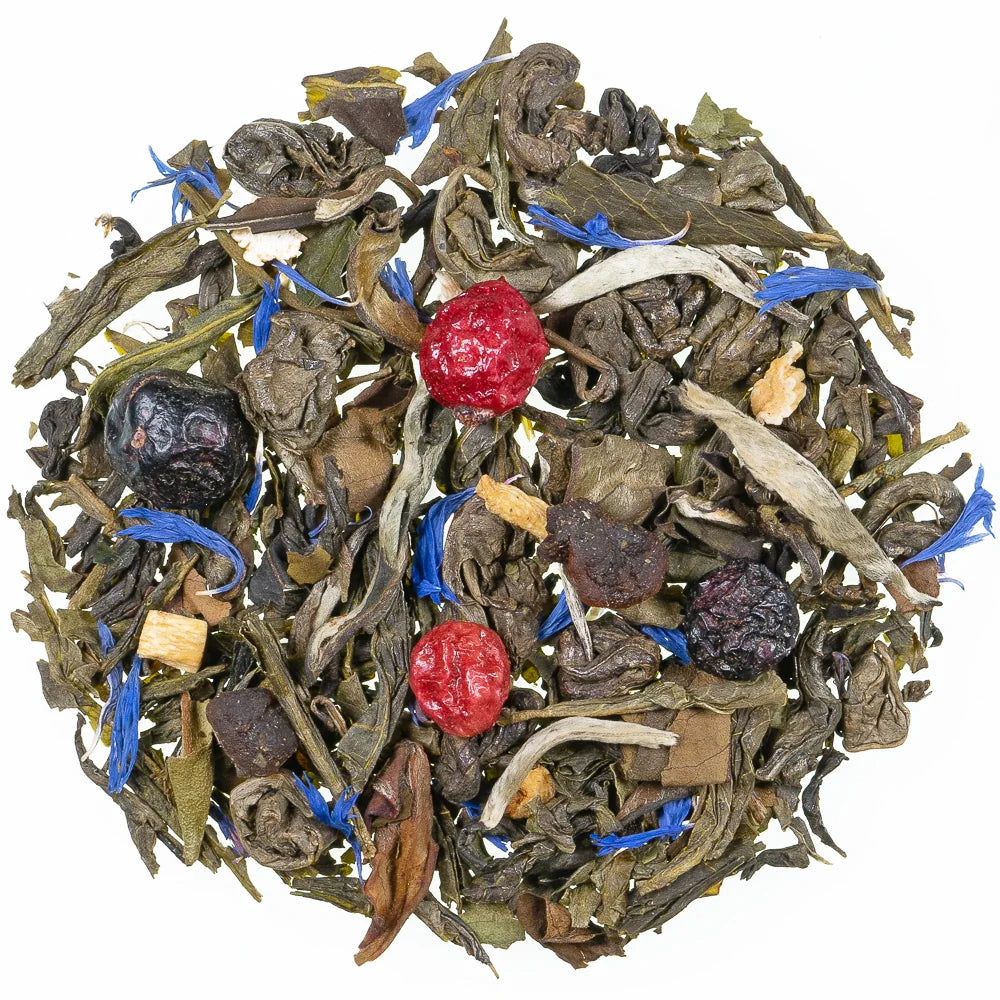 Ewiges Leben – Grüntee mit Marille-Jasmin-Geschmack & Superkräutern
