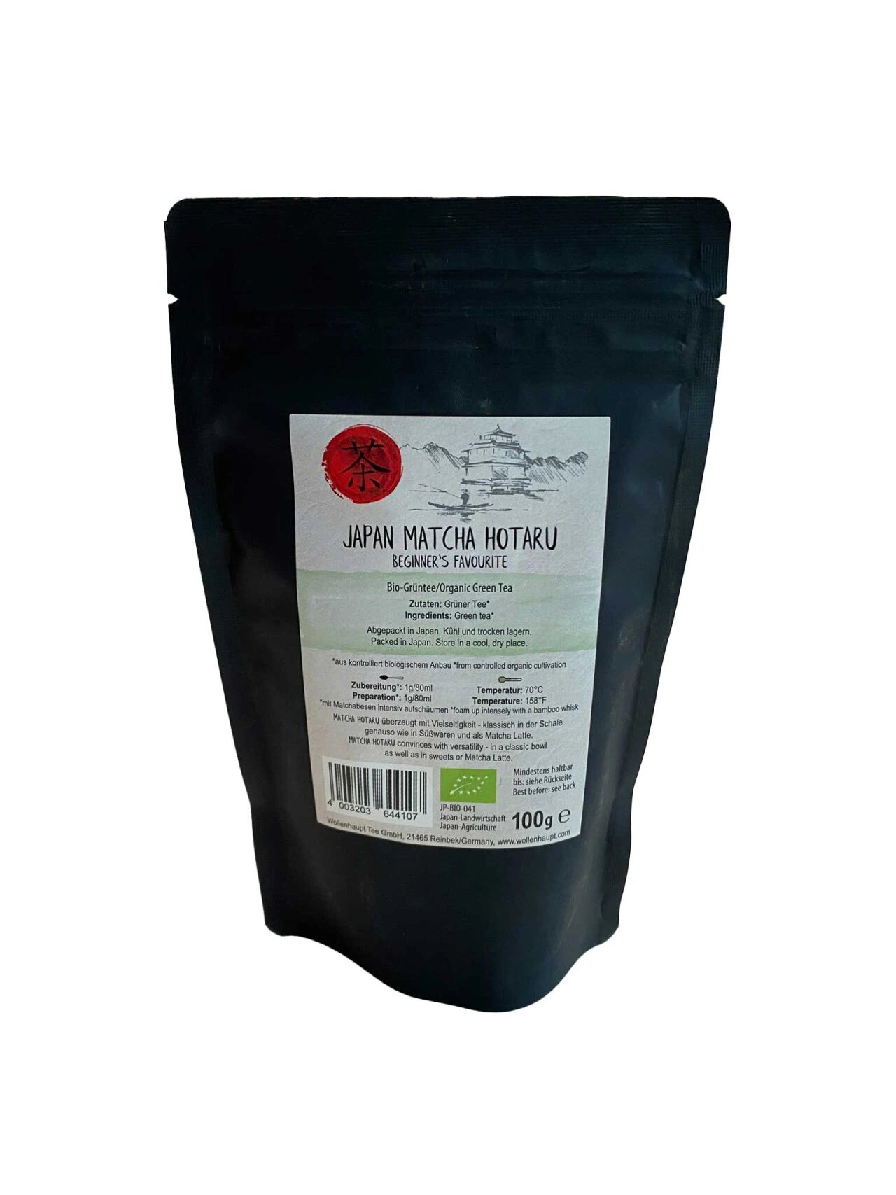 Japan Matcha Hotaru 100g – Bio-Matcha für Einsteiger & Genießer