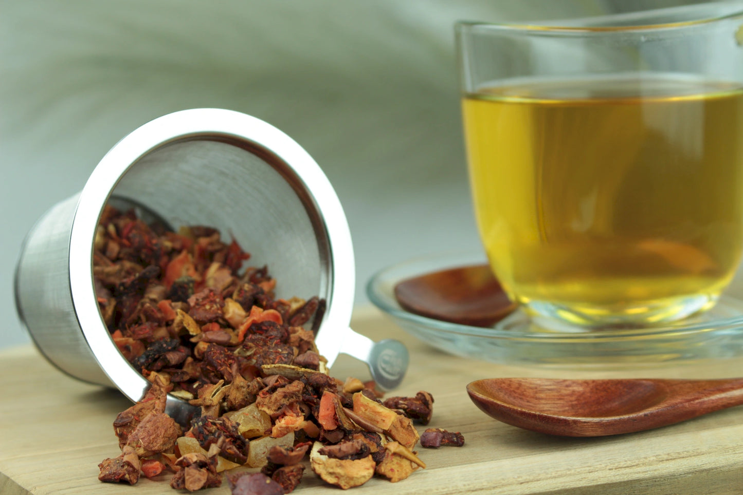 Pfirsich Marille – Aromatisierter Früchtetee mit natürlichem Pfirsich-Marille-Geschmack