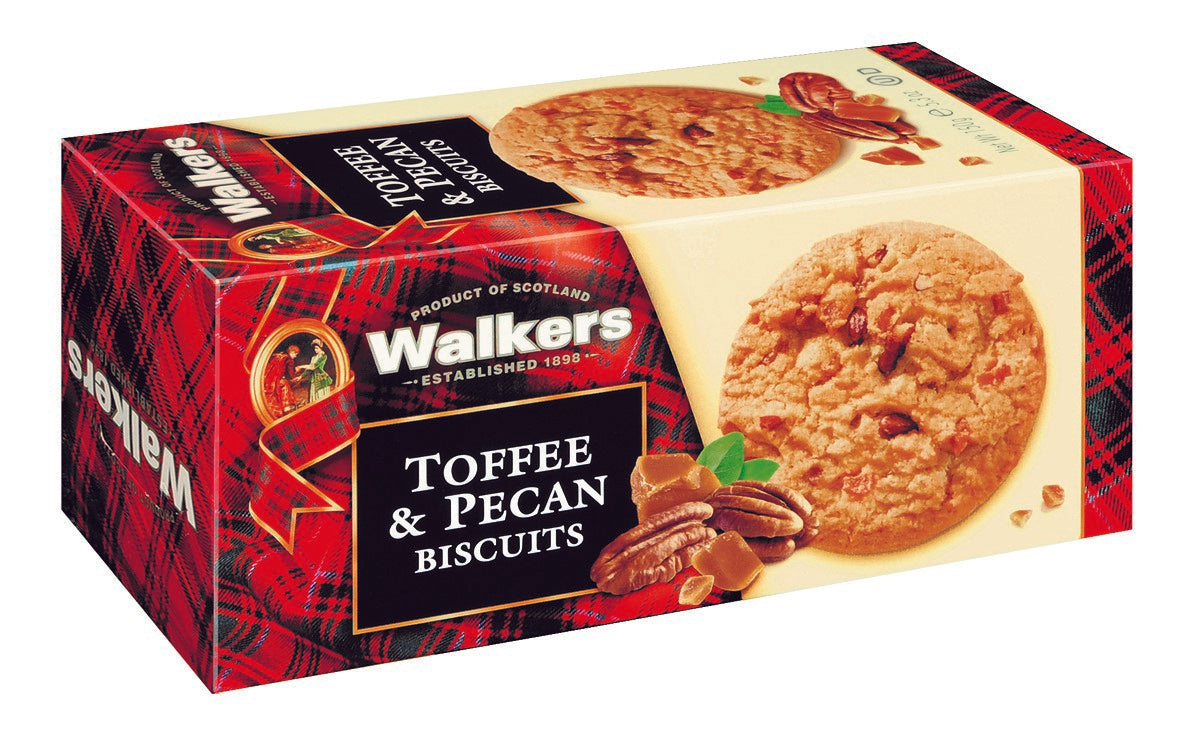 Walkers Toffee & Pecan Biscuits – 150g