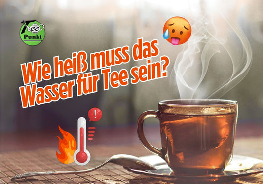Wassertemperatur Tee – wie heiß muss Wasser für Tee sein?