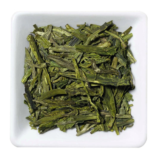 China Lung Ching „Dragon Well“ – Grüner Tee aus Zhejiang, zart & blumig