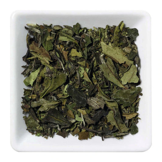 China Pai Mu Tan Std 6901 Bio – Weißer Tee aus Fujian, zart & pfirsichweich