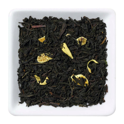 Orange mit Schalen & Blüten – Aromatisierter Schwarzer Tee