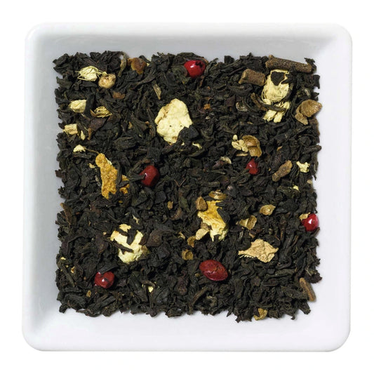 Masala Chai – Aromatisierter Schwarztee mit Gewürzen & Mandarine