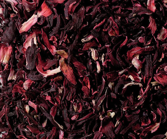 Hibiskusblüten ganz – Reiner Früchtetee oder Teebasis mit kräftiger Säure