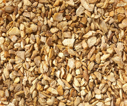 Ingwerstücke geschnitten – Reiner Kräutertee mit süß-scharfem Aroma