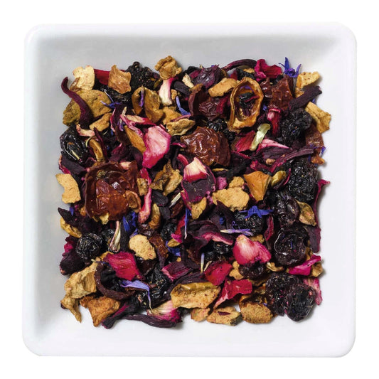 Amaretto – Aromatisierte Früchteteemischung mit Mandelnote