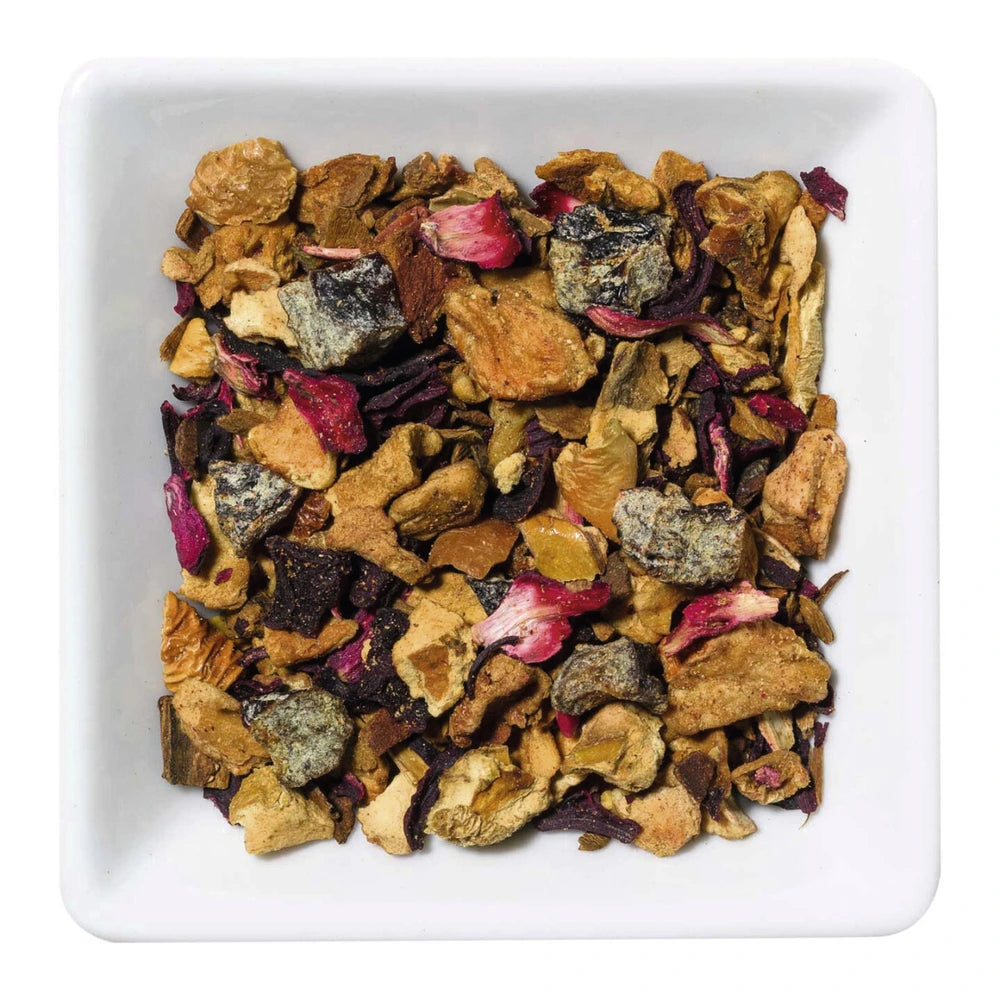 Zimt-Pflaume – Aromatisierte Früchte-/Gewürzteemischung mit Pflaume & Zimt