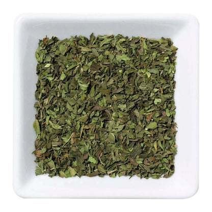 Krauseminze, geschnitten – Reiner Kräutertee mit erfrischender Spearmint-Note