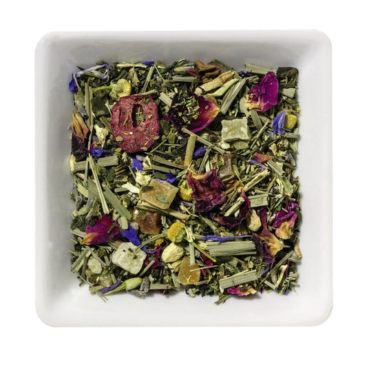 Frauenpower – Naturbelassene Kräuter-Früchteteemischung mit Lavendel & Zitronenmelisse