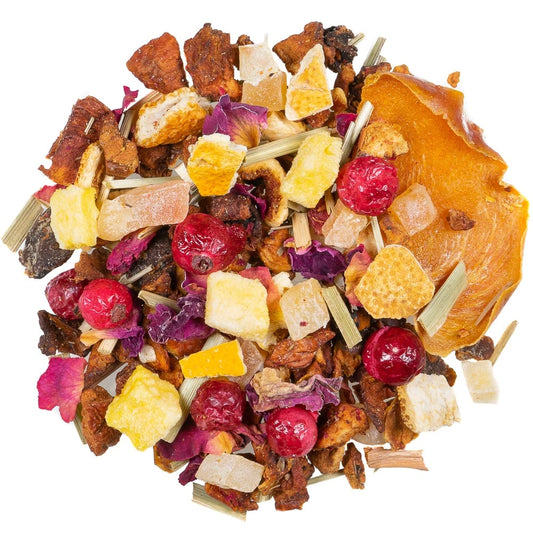 Persimone Pfirsich – Aromatisierter Früchtetee mit Pfirsich & Kaki