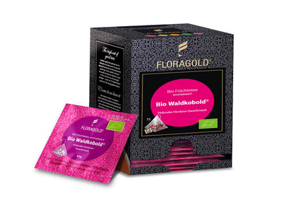 Floragold Bio Waldkobold natürlich Früchtetee 15 Pyramiden Teebeutel