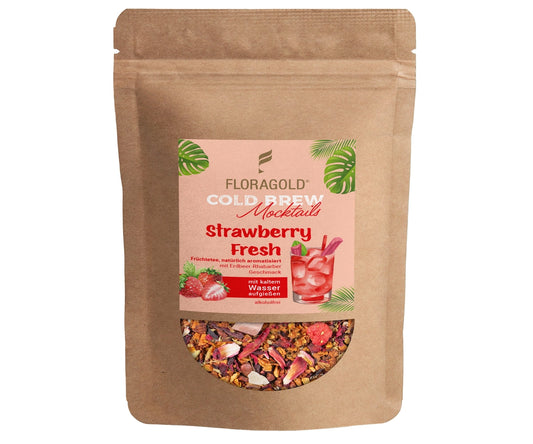 Cold Brew Strawberry Fresh – Fruchtige Erfrischung mit Erdbeere & Rhabarber
