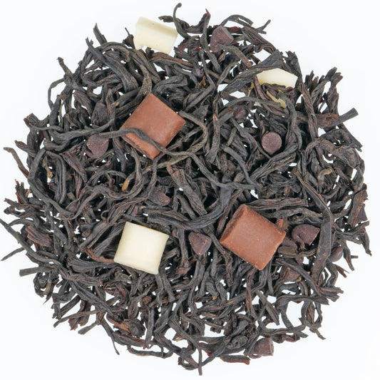 Büche de Noel – Aromatisierter Schwarztee mit Schokoladenstücken & Biskuit-Note