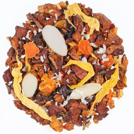 Bienenstich – Aromatisierter Früchtetee mit Vanille-Mandel-Geschmack