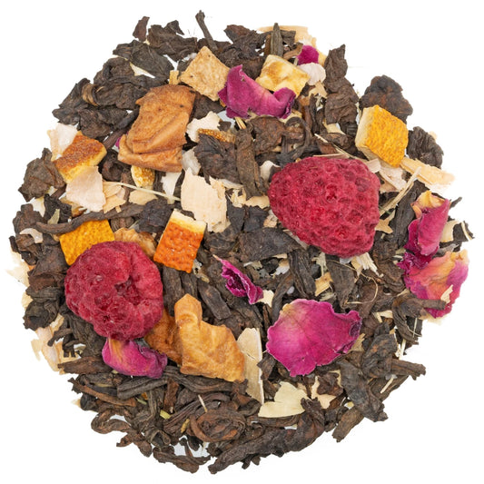 Raspberry Ripple – Aromatisierter Schwarztee mit Himbeeren & Sahnenote