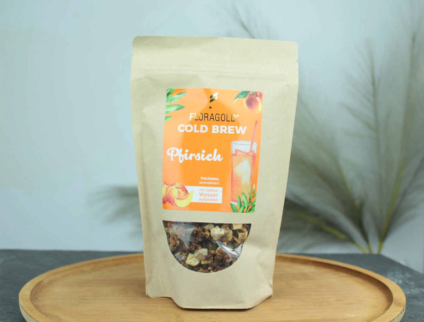 Cold Brew Pfirsich – Aromatisierter Früchtetee für erfrischenden Genuss