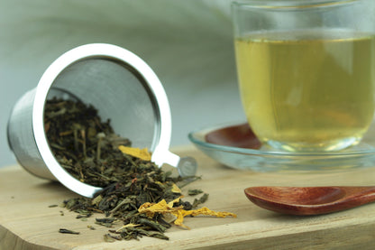 Die Acht Schätze des Shaolin® – Edle Grünteemischung mit Früchten & Blüten