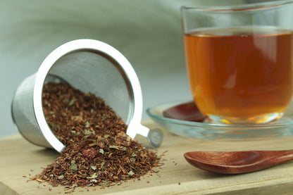 Erdbeer-Sahne – Aromatisierter Rooibos-Tee mit Erdbeere & Sahne