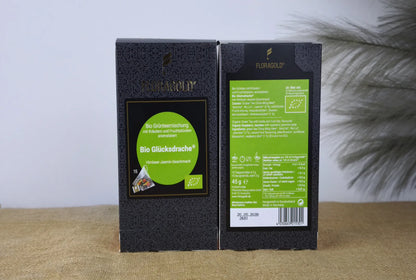Floragold Bio Glücksdrache® – Grüntee mit Himbeere & Jasmin