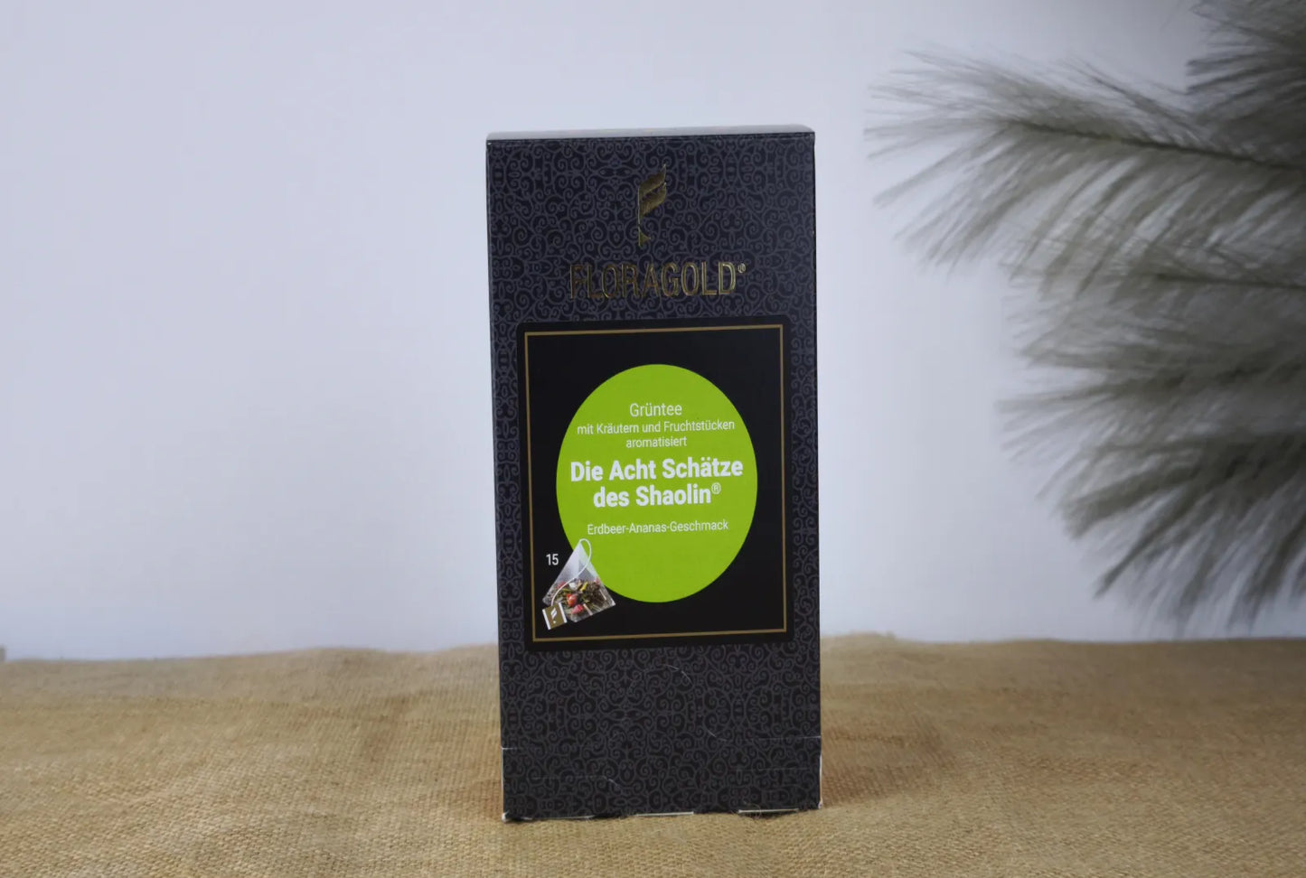 Floragold Die Acht Schätze des Shaolin® – Grüntee mit Erdbeere & Ananas