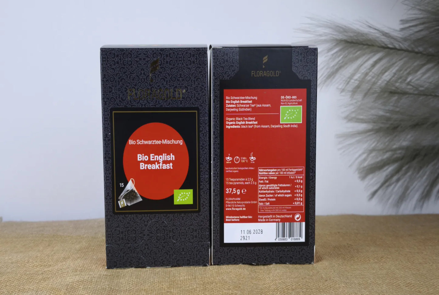 Floragold Bio English Breakfast – Kräftiger Schwarztee