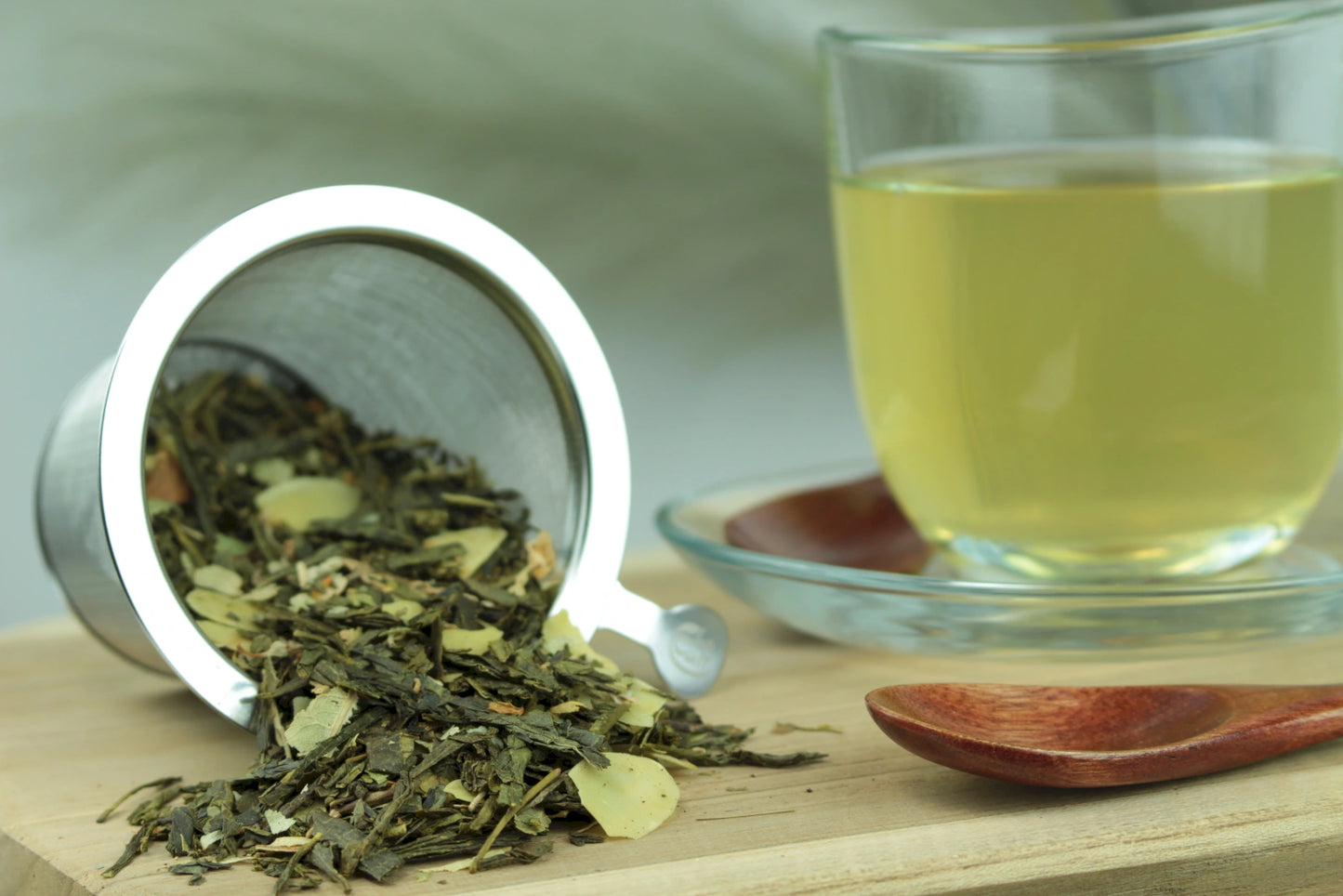 Gebrannte Mandel – Aromatisierter Grüntee mit Mandel & Zimt