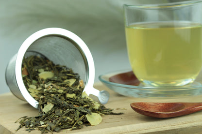 Gebrannte Mandel – Aromatisierter Grüntee mit Mandel & Zimt
