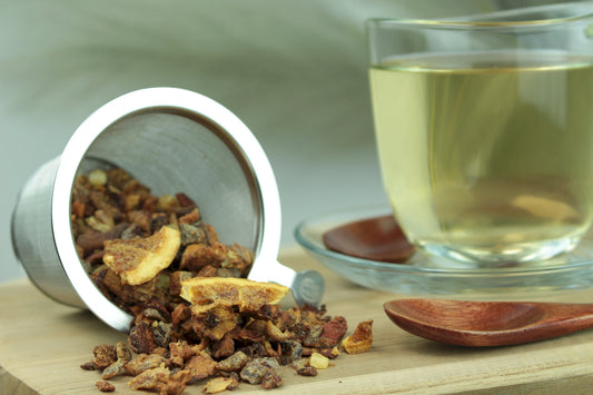 Ingwer-Mandarine – Aromatisierte Früchteteemischung mit würzig-fruchtiger Note