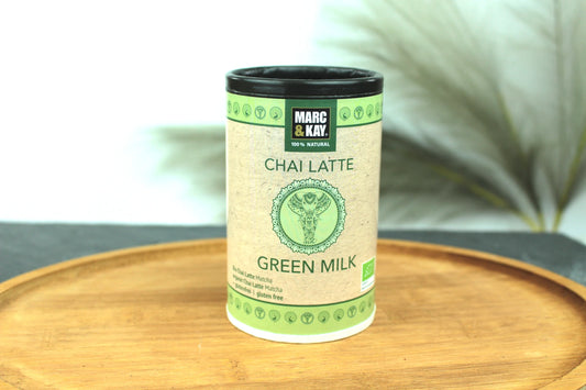 Marc & Kay Bio Chai Latte Green Milk – Belebend, cremig & natürlich