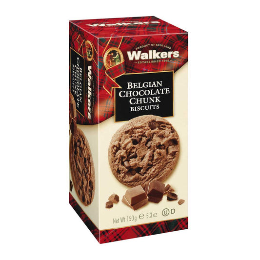 Walkers Cookies mit Belgischer Milchschokolade – 150g