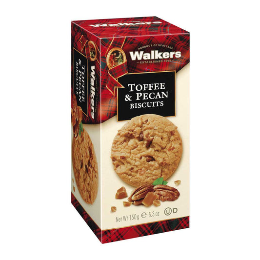 Walkers Toffee & Pecan Biscuits – 150g