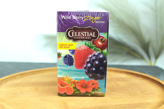 Celestial Seasonings – Wild Berry Zinger (20 Teebeutel)